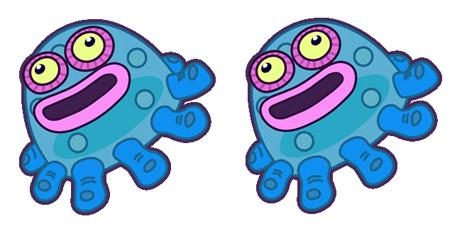 My Singing Monsters Toe Jammer Animated Cursor