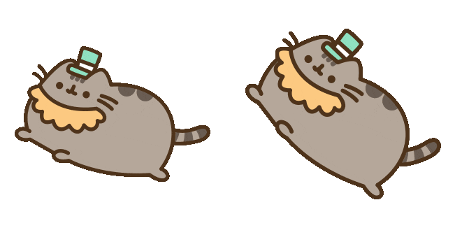 Pusheen x St. Patrick's Day Animated Cursor