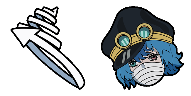 One Piece Gunko & Bandage-Wrapped Sleeve Animated Cursor