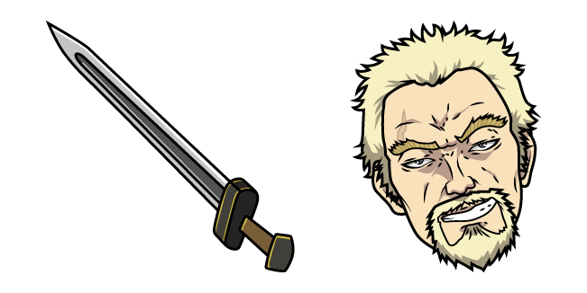 Vinland Saga Askeladd & Sword Cursor