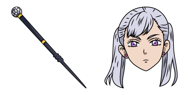 Black Clover Noelle Silva & Wand Cursor
