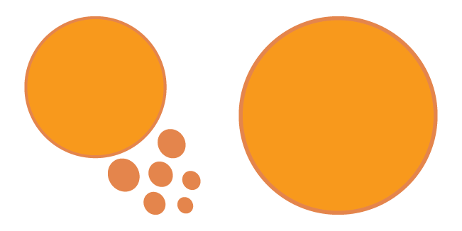 Just Shapes & Beats Orange Circle Cursor