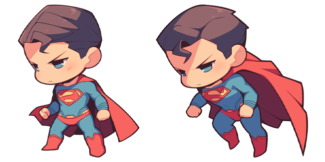 Chibi Superman Cursor