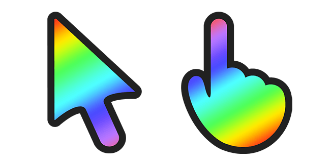 Rainbow Gradient Cursor