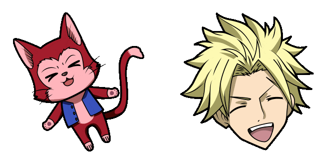 Fairy Tail Lector & Sting Eucliffe Animated Cursor