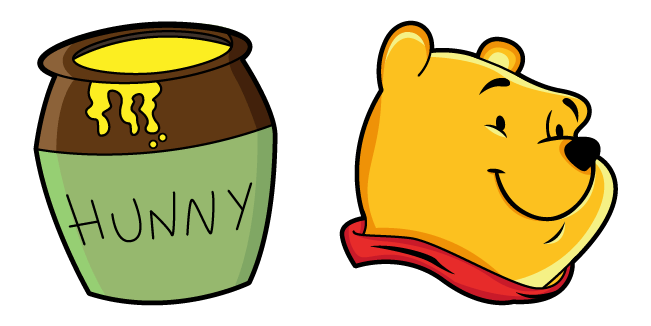 Winnie the Pooh & Hunny Cursor