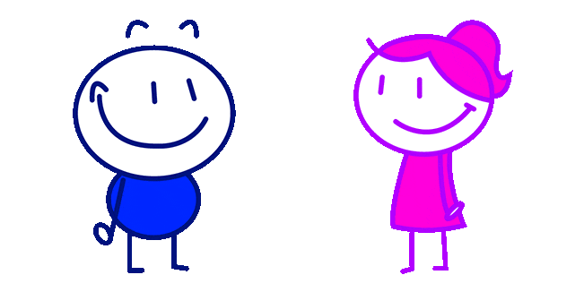 Pencilmation Pencilmate & Pencilmiss Animated Cursor