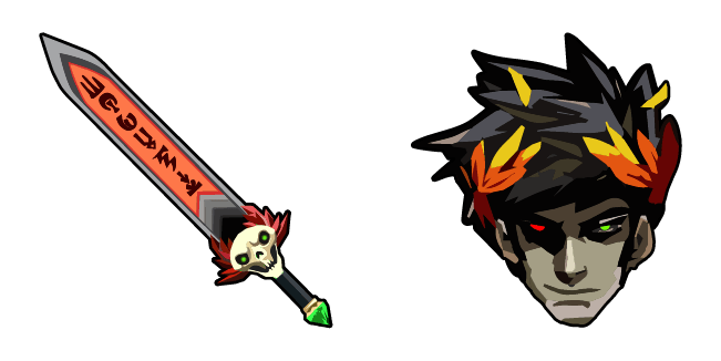 Hades Zagreus & Stygian Blade Sword Cursor