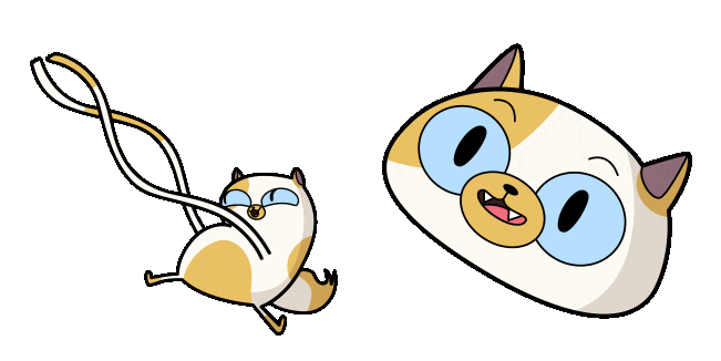 Adventure Time Cake Animated Cursor
