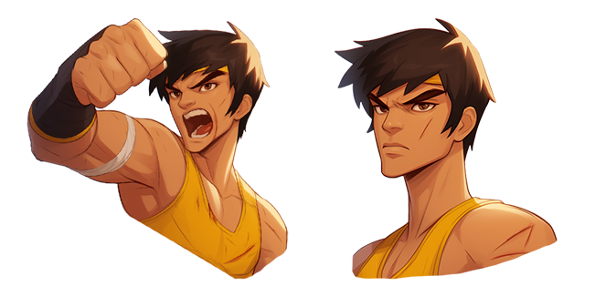 Mighty Bruce Lee Stunning Cursor