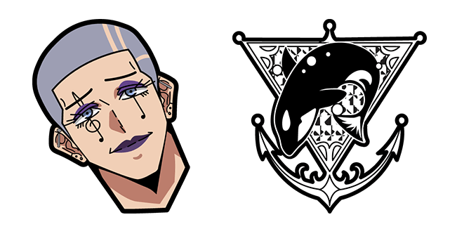 Mashle Margarette Macaron & Orca Cursor