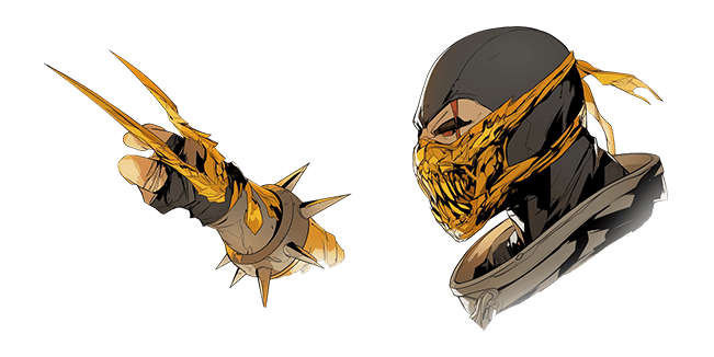 Mortal Kombat Scorpion HardCore Cursor