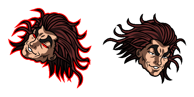 Baki the Grappler Yuujirou Hanma Animated Cursor