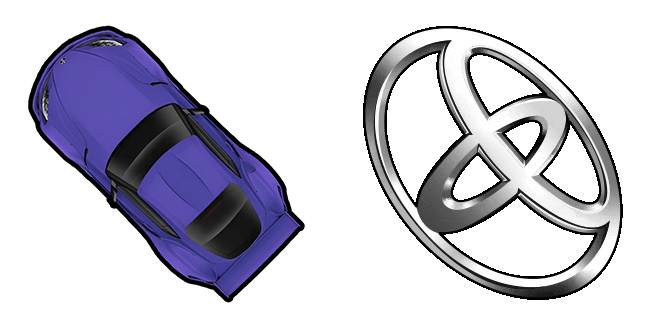 Purple Toyota GR Supra Cursor