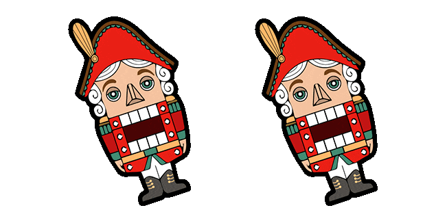 Christmas Nutcrackers Animated Cursor