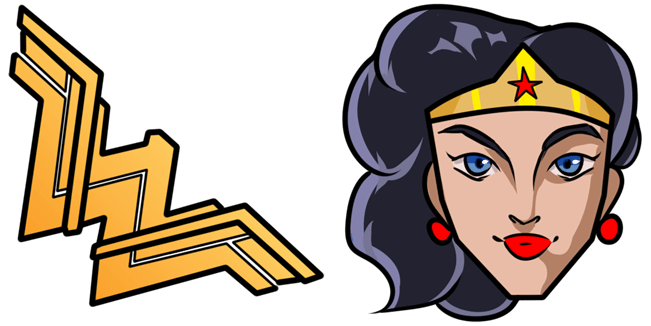 Wonder Woman & Logo Cursor