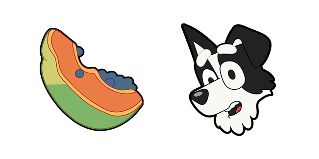 Bluey Mackenzie & Fruit Cursor