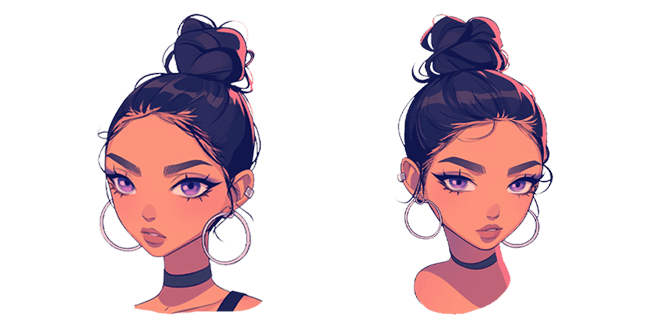 Beautiful Baddie Girl Cursor