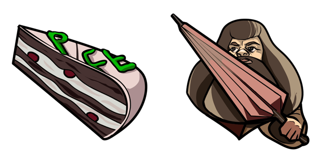 Harry Potter Hagrid & Piece of Cake Cursor