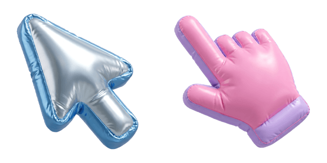 Inflatable Foil Balloon 3D Cursor