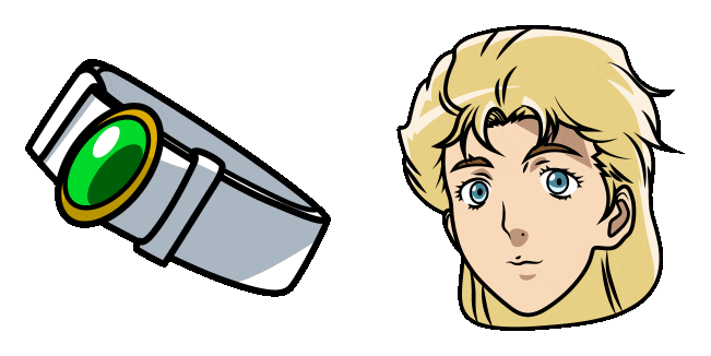JoJo's Bizarre Adventure Erina & Necklace Animated Cursor