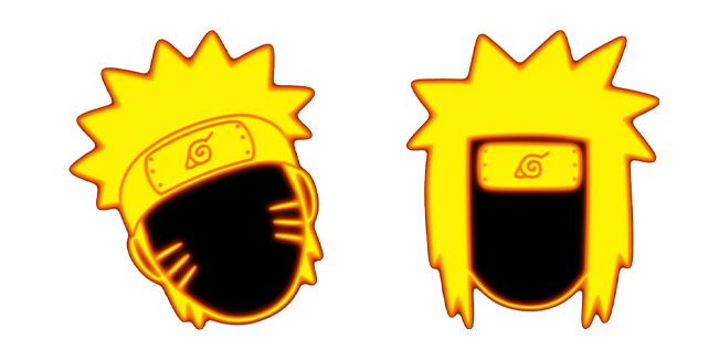 Naruto & Minato Glowing Chakra Cursor
