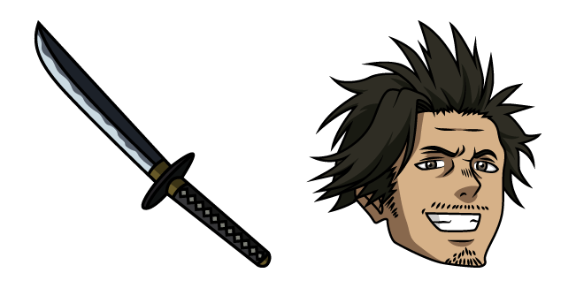Black Clover Yami Sukehiro & Mistilteinn Blade Cursor