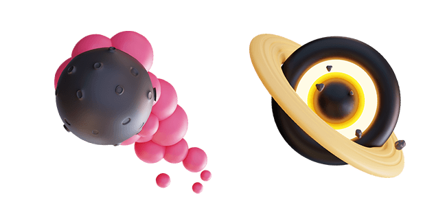 Meteorite & Black Hole 3D Cursor