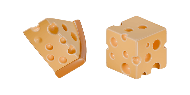 Triangular Cheese & Square Cheese 3D Cursor