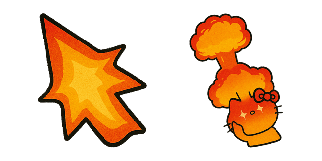 Hello Kitty Explosion Cursor