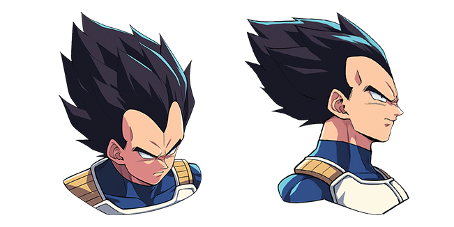 Dragon Ball Angry Vegeta Cursor