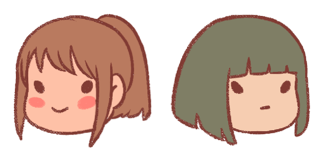 Spirited Away Chihiro Ogino & Haku Cute Cursor