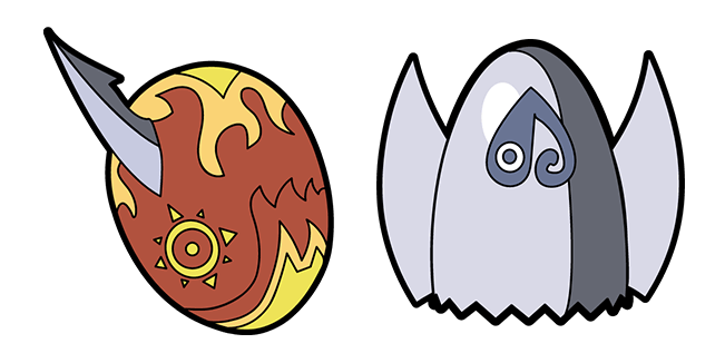 Digimon Digi-Egg of Courage & Love Cursor