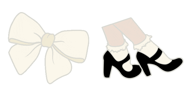 Coquette Bow & Heels Animated Cursor