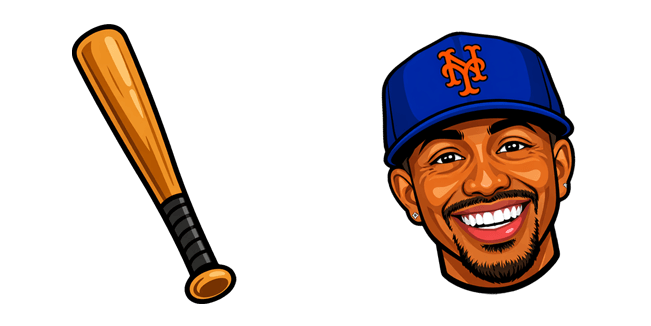 Francisco Lindor & Bat Cursor