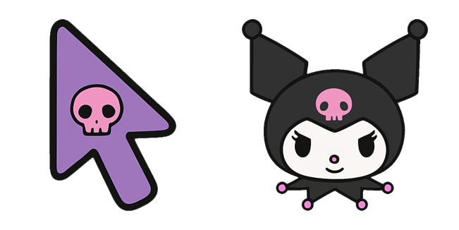 Sanrio Kuromi & Skull Arrow Cursor