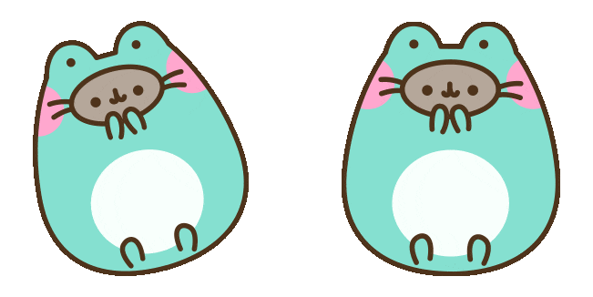 Pusheen the Frog Animated Cursor