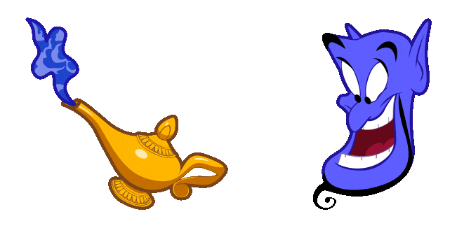 Aladdin Lamp & Genie Animated Cursor