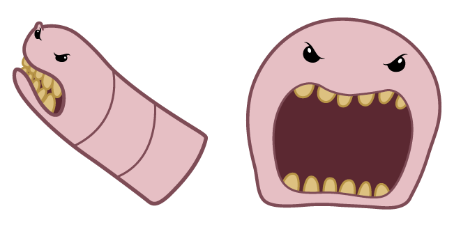SpongeBob Alaskan Bull Worm Cursor