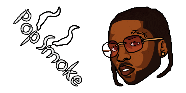 Pop Smoke Animated Cursor