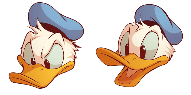 Donald Duck Face Cursor