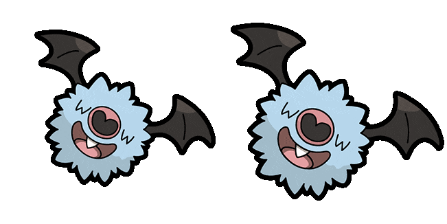 Pokemon Woobat Animated Cursor