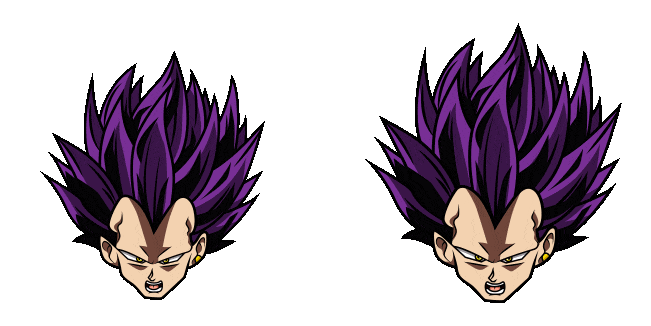 Dragon Ball Vegeta Ultra Ego Animated Cursor