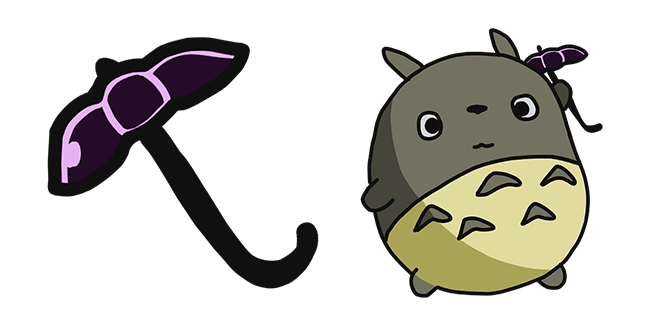 My Neighbor Totoro Funny Molang Totoro Cursor