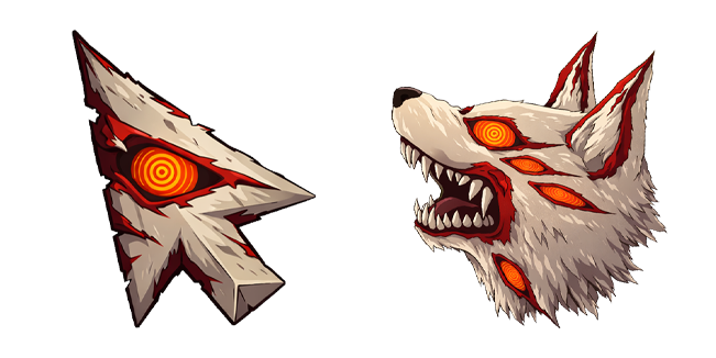 Chainsaw Man Fox Devil & Arrow Cursor
