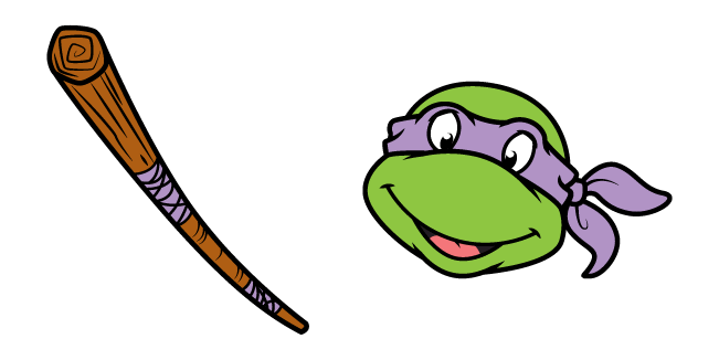 TMNT 1987 Donatello & Stick Cursor