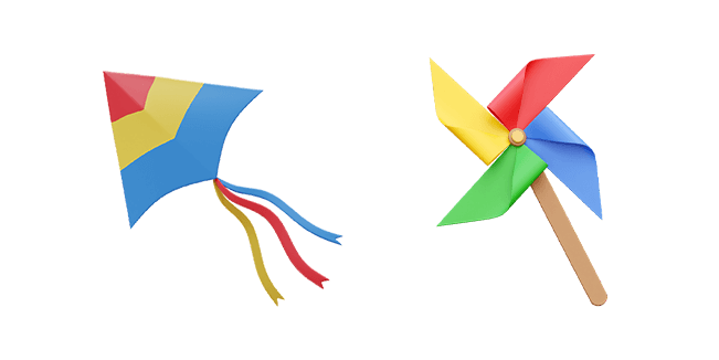 Kite & Pinwheel 3D Cursor