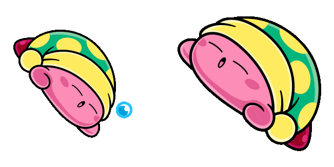 Sleep Kirby Animated Cursor