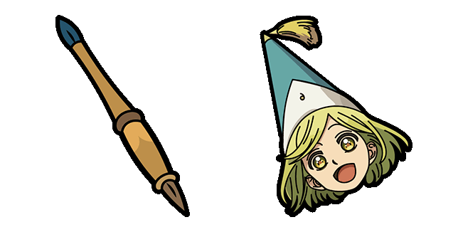 Witch Hat Atelier Coco & Magic Quill Animated Cursor