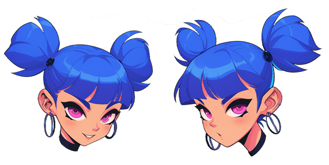 90s Baddie Girl Cursor